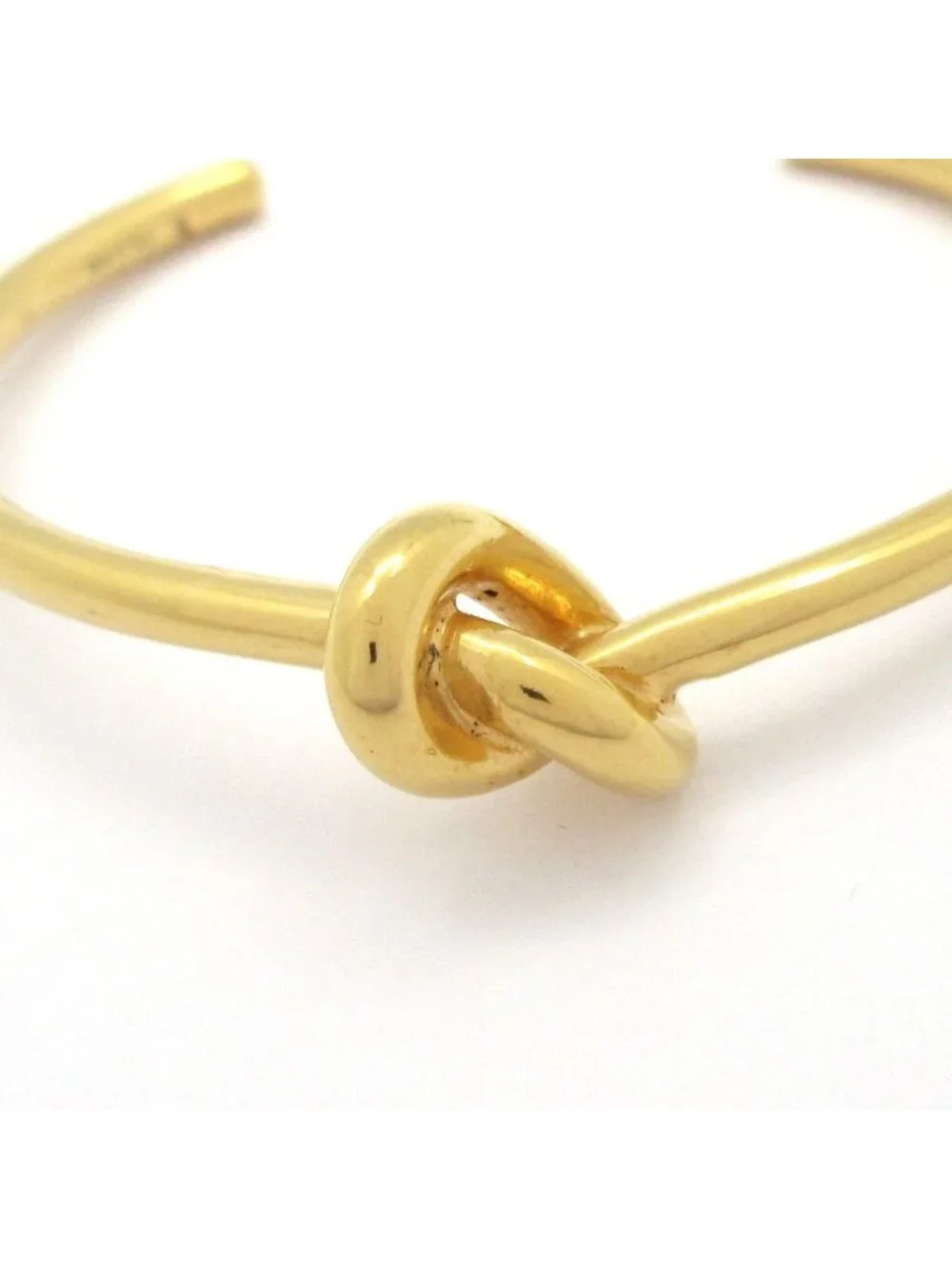 Celine Bangle Knot Extra Thin Bracelet Gold